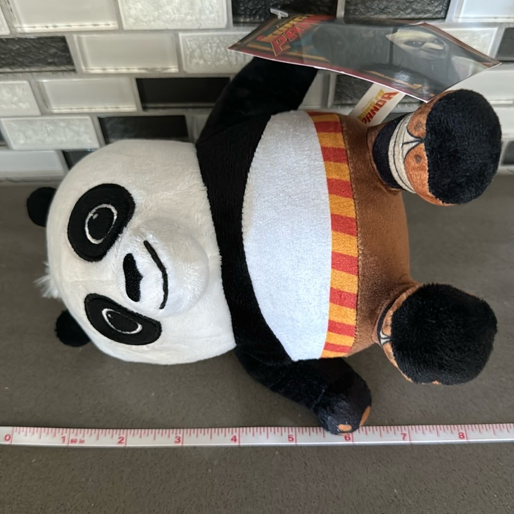 Kung Fu Panda PO TIGRESS SHIFU Sitting Plush Set Of 3 / DreamWorks / BRAND NEW - Picture 16 of 16